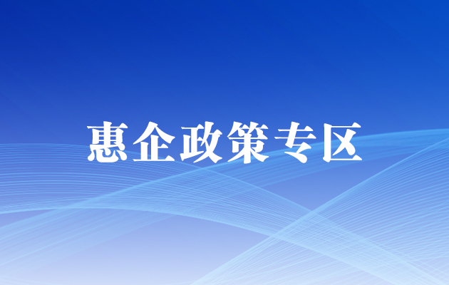 惠企政策专区